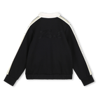Cardigan with collar KARL LAGERFELD KIDS 
                    GIRL