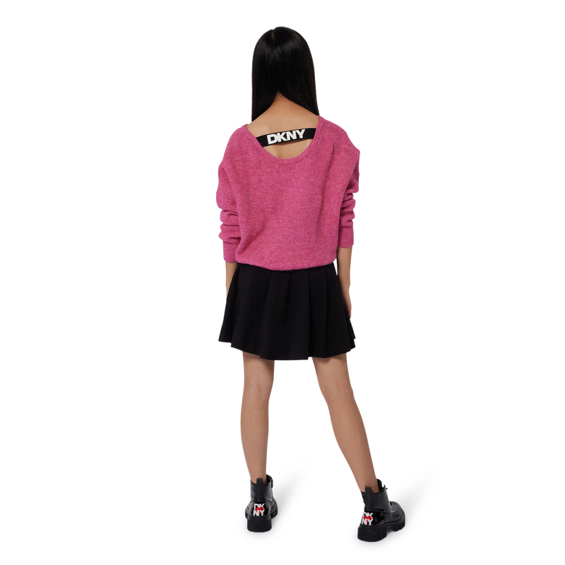 Zip-Up Leather Ankle Boots DKNY 
                        GIRL