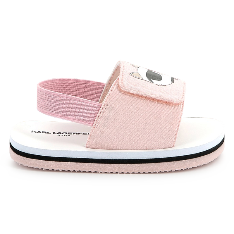 Light hook-and-loop sandals KARL LAGERFELD KIDS 
                        UNISEX