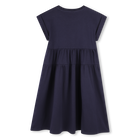 Dress with cutout waist panel KENZO KIDS 
                    GIRL