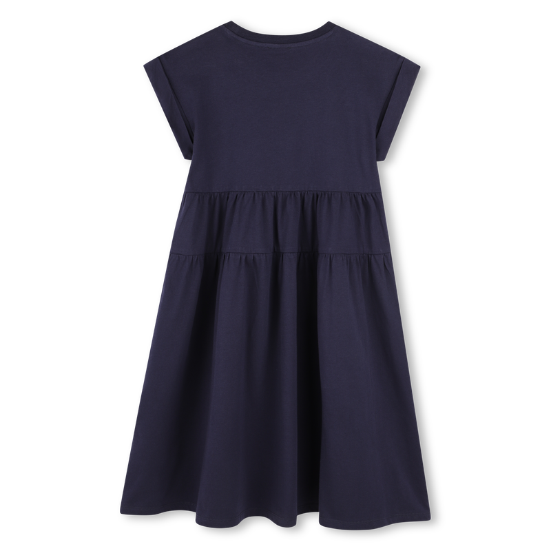 Dress with cutout waist panel KENZO KIDS 
                        GIRL