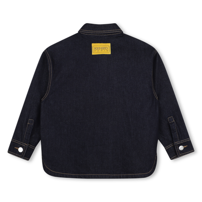 Denim shirt KENZO KIDS BOY