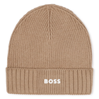 Knitted hat with logo, COOKIE, hi-res