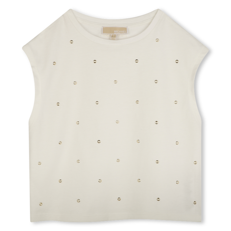 Cotton party T-shirt MICHAEL KORS 
                        GIRL