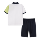 Cotton polo shirt and shorts BOSS 
                    BOY