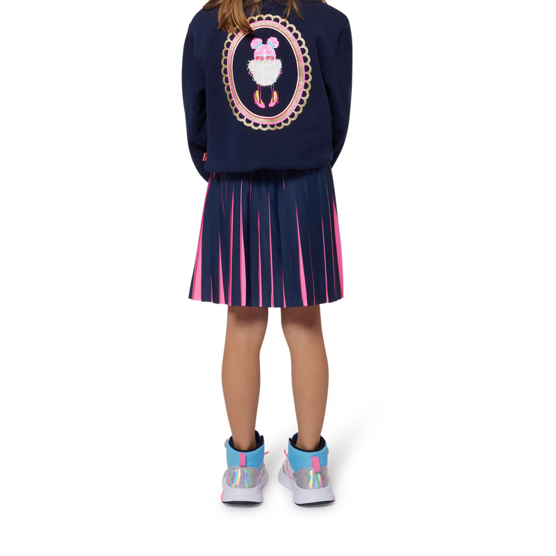 Pleated two-tone skirt BILLIEBLUSH 
                        GIRL