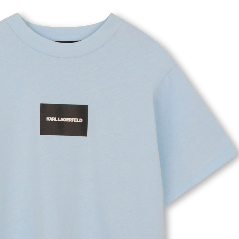 SHORT SLEEVE T-SHIRT KARL LAGERFELD KIDS 
                        BOY