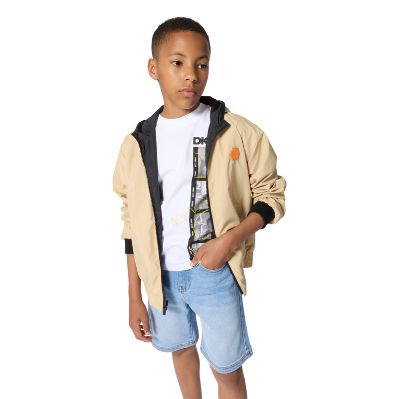 REVERSIBLE WINDBREAKER DKNY 
                        BOY
