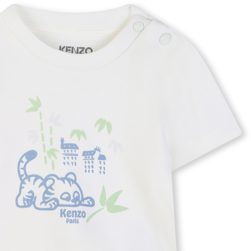 T-SHIRT AND TROUSERS SET KENZO KIDS 
                        BOY