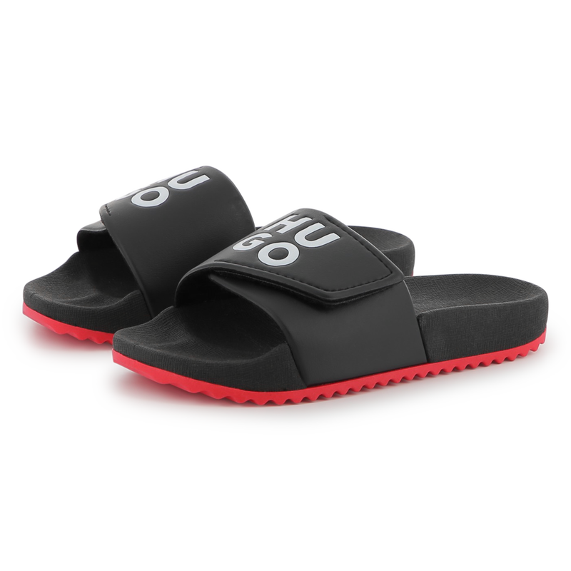 Two-tone sliders HUGO 
                        BOY