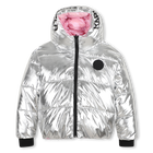 Reversible down jacket KARL LAGERFELD KIDS 
                    GIRL