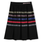 Crepe skirt with diamant&eacute;s SONIA RYKIEL 
                    GIRL