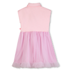 Bi-material dress BILLIEBLUSH 
                    GIRL