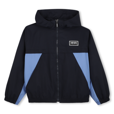 Hooded windbreaker KENZO KIDS BOY