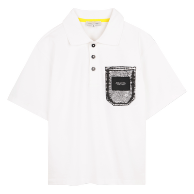 SHORT-SLEEVED POLO SHIRT MARC JACOBS BOY