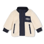 Fuzzy fleece cardigan TIMBERLAND 
                    BOY