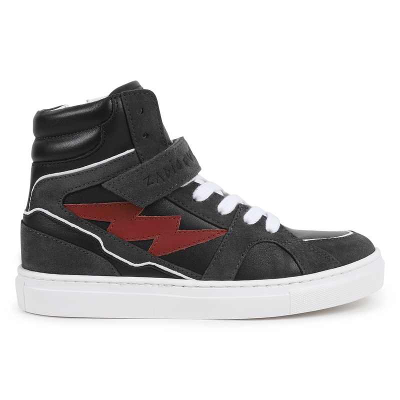 Velcro Leather Sneakers ZADIG & VOLTAIRE 
                        BOY