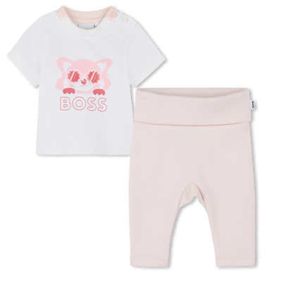 T-shirt and leggings set BOSS GIRL