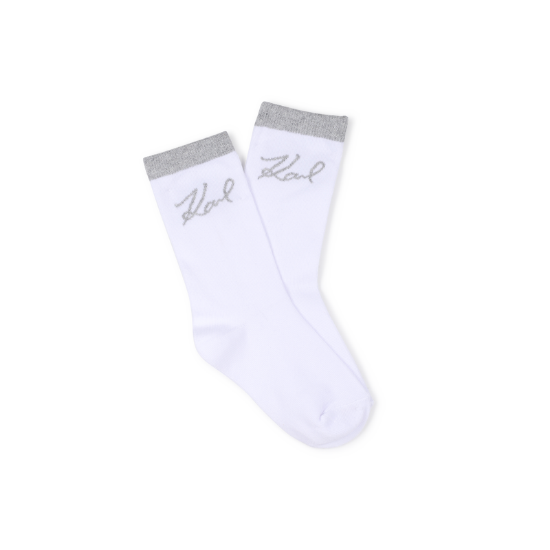 Set of 2 pairs of socks KARL LAGERFELD KIDS 
                        GIRL