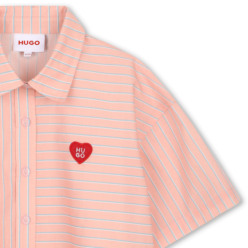 SHORT SLEEVE SHIRT HUGO 
                        GIRL