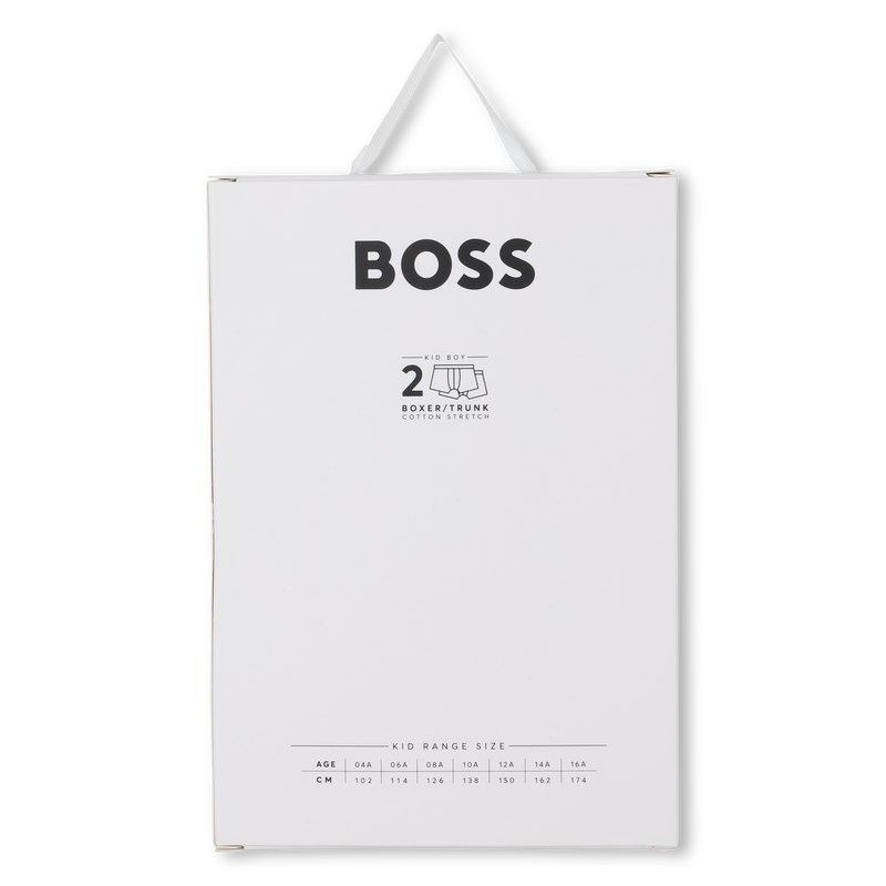 Pack of 2 jersey boxer briefs BOSS 
                        BOY