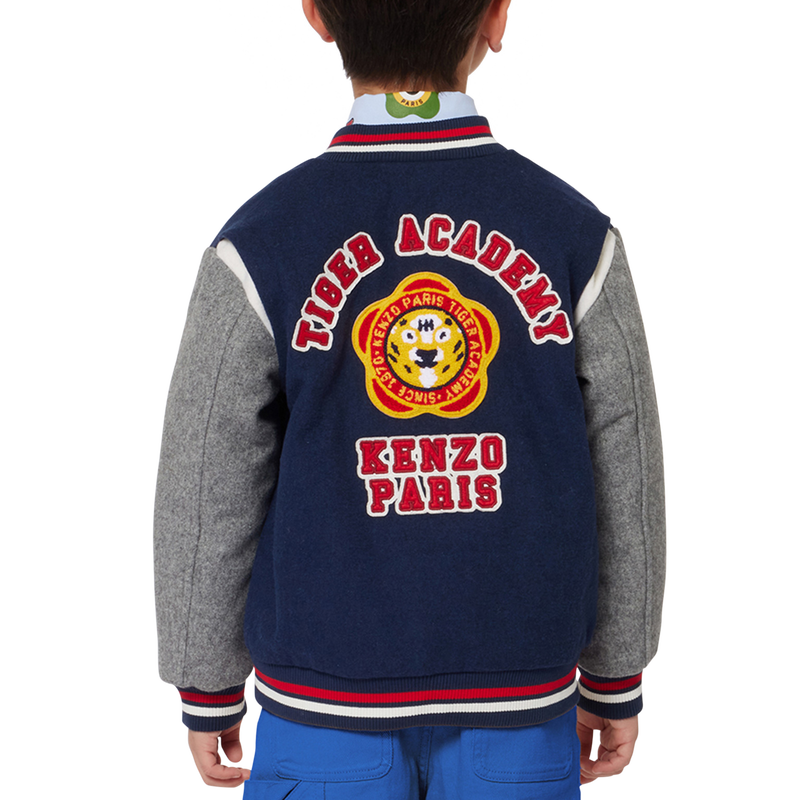 Woollen jacket KENZO KIDS 
                        BOY