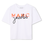 Round-neck cotton T-shirt MARC JACOBS 
                    BOY