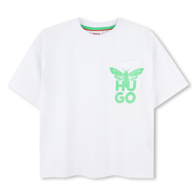 Short-sleeved cotton T-shirt HUGO BOY