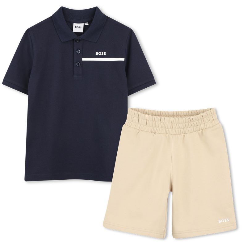 Polo + shorts set BOSS 
                        BOY