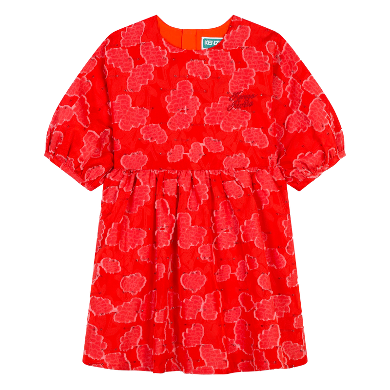 Zip-up party dress KENZO KIDS 
                        GIRL