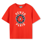 T-shirt with logo print KENZO KIDS 
                    GIRL