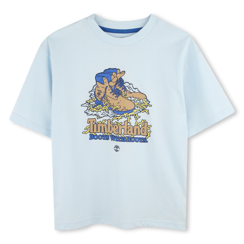 Loose T-shirt with print TIMBERLAND 
                        BOY
