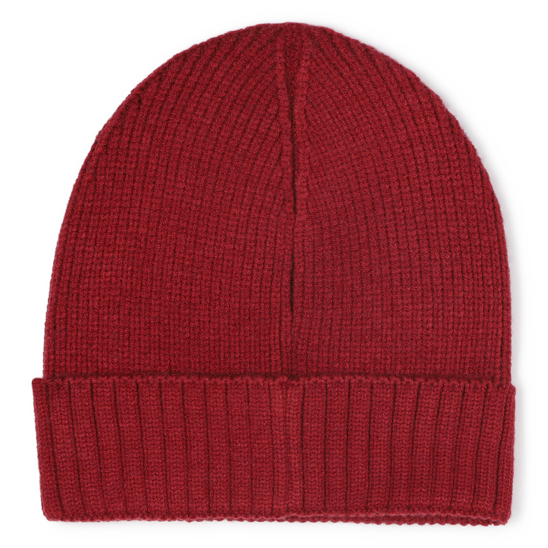 Knitted hat with logo BOSS 
                        BOY