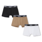 Pack of 3 jersey boxer briefs BOSS 
                    BOY