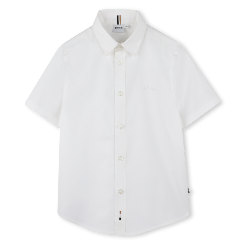 Plain cotton shirt BOSS 
                        BOY