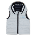Reversible sleeveless down jacket BOSS 
                    BOY