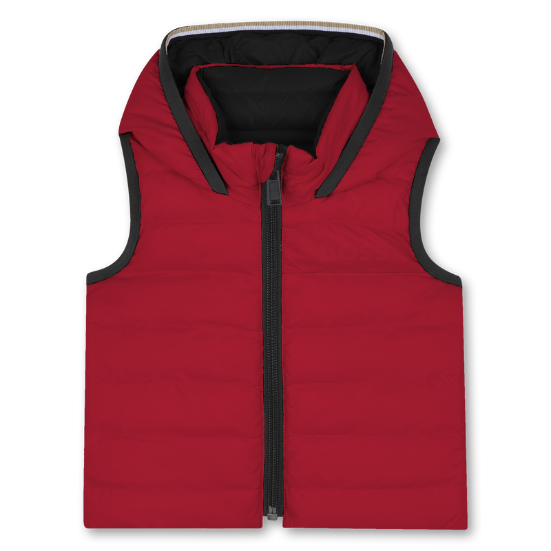 Reversible sleeveless down jacket BOSS 
                        BOY