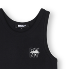 Cotton tank dress DKNY 
                    GIRL