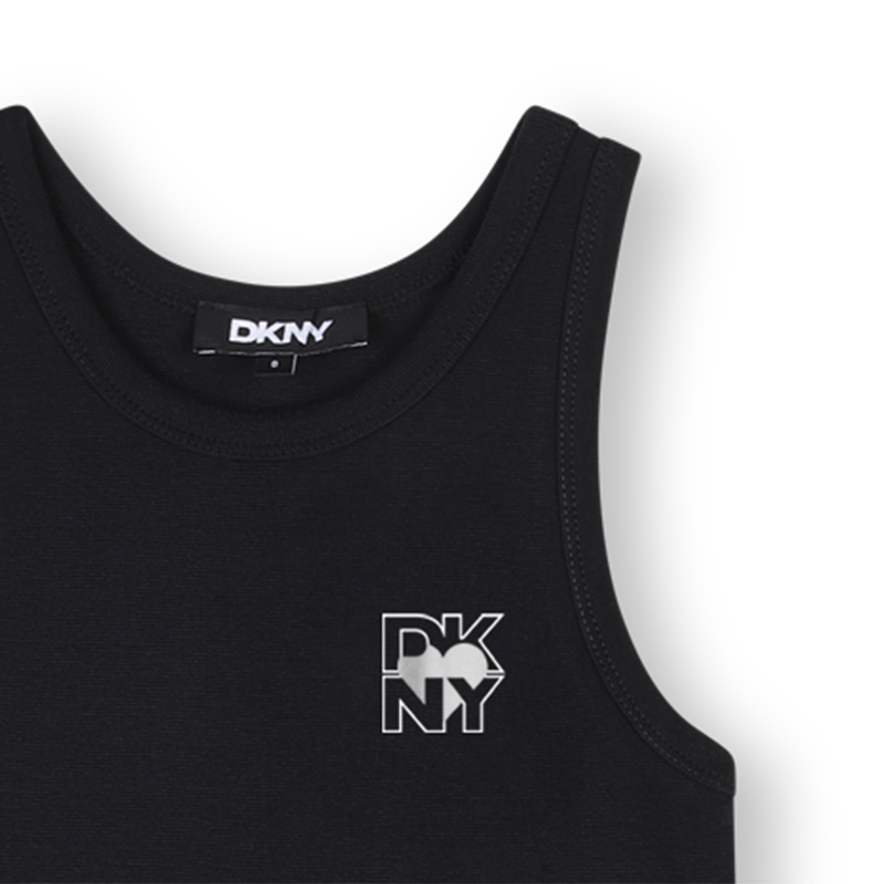 Cotton tank dress DKNY 
                        GIRL