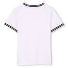 T-shirt with colourful stripes DKNY 
                    UNISEX