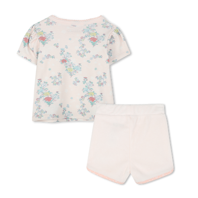 Shorts and T-shirt set KENZO KIDS GIRL