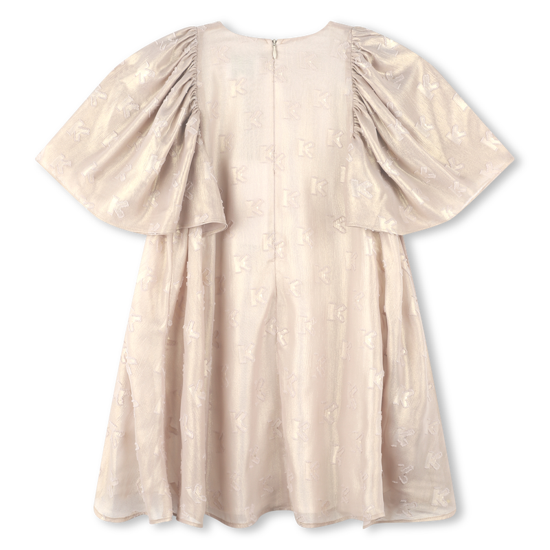 Jacquard lam&eacute; dress KENZO KIDS 
                        GIRL
