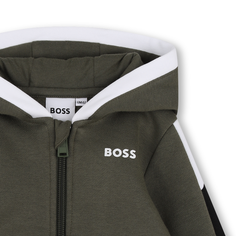 Hooded cardigan BOSS 
                        BOY