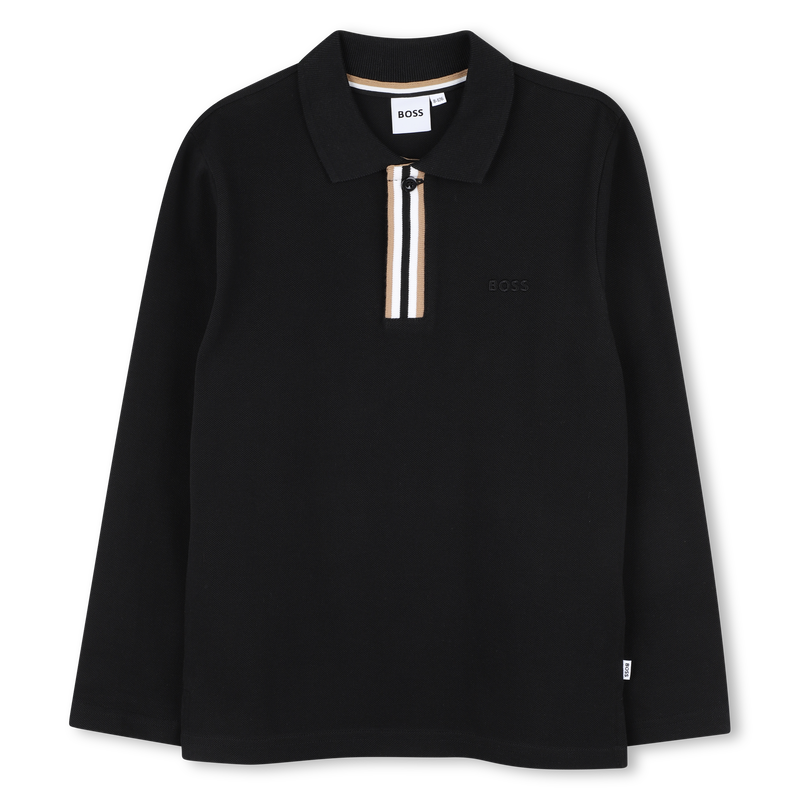 Long-sleeved polo shirt BOSS 
                        BOY