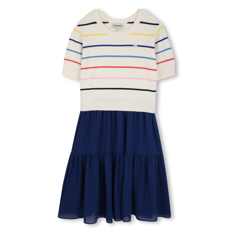 Two-in-one logo dress SONIA RYKIEL 
                        GIRL