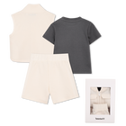 Cardigan, t-shirt and shorts set TIMBERLAND 
                    BOY