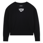 Contrasting V-neck sweater with a back ZADIG & VOLTAIRE 
                    GIRL