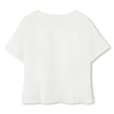 Short-sleeved cotton T-shirt MICHAEL KORS GIRL