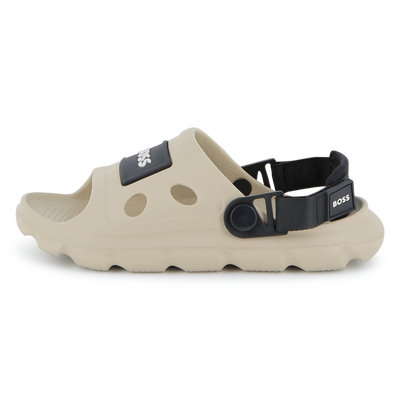 SANDALS WITH HOOK-AND-LOOP FASTENERS BOSS BOY