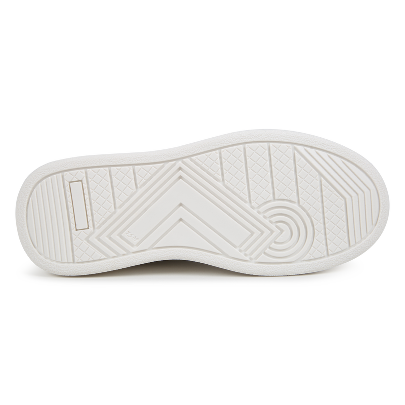 Leather lace-up trainers KARL LAGERFELD KIDS 
                        GIRL